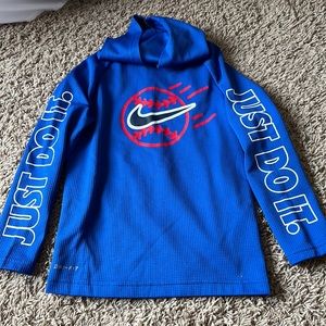 Nike boys hooded tee